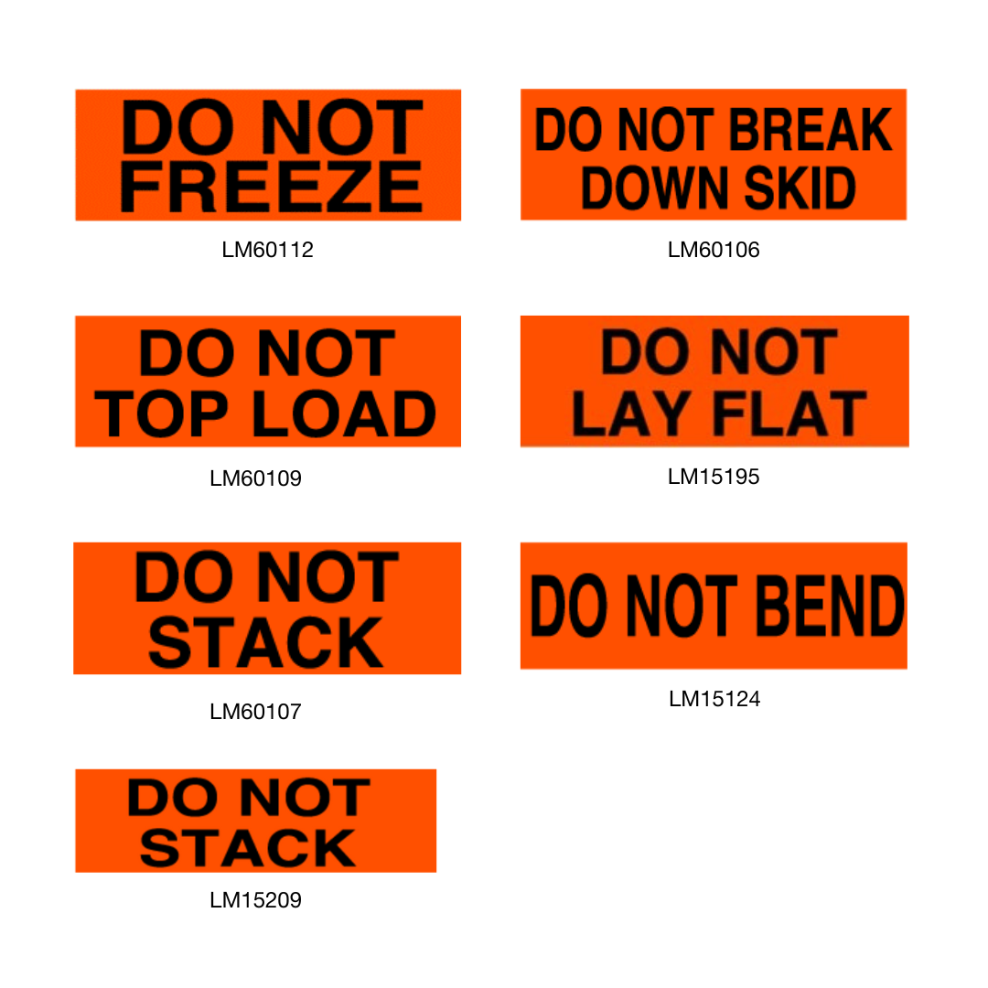 Shipping & Handling Labels